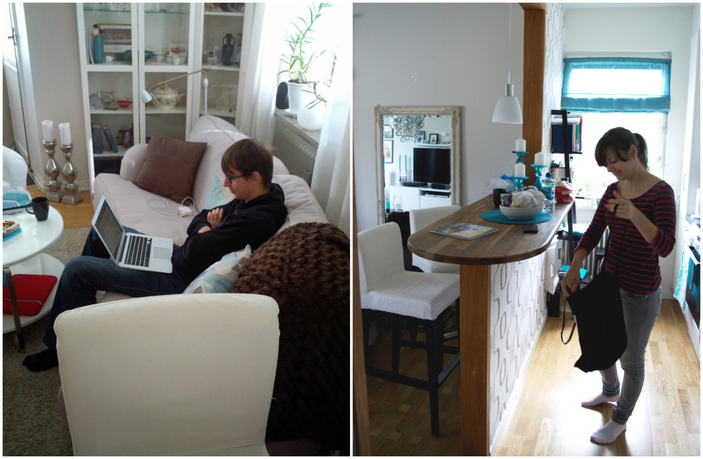 Our Stockholm flat rented through Airbnb